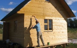 Обработка деревянного дома пропитками внутри и снаружи