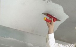 Как правильно шпаклевать потолок под покраску?