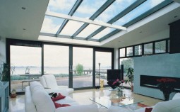 Как сделать стеклянную крышу у частного дома