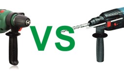 Сравнение перфоратора и ударной дрели для использования в домашних условиях