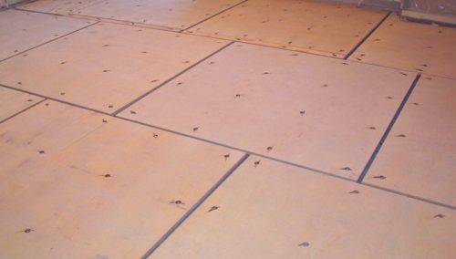 Укладка фанеры под ламинат