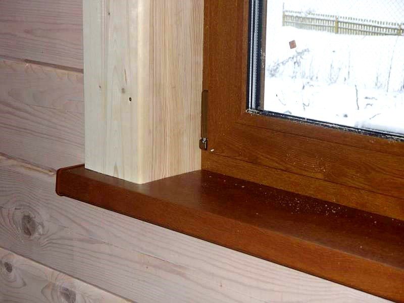 Как сделать откосы в деревянном доме