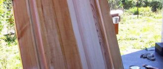 Покраска деревянных дверей