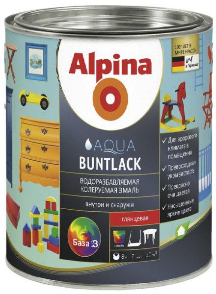 Alpina Aqua Buntlack